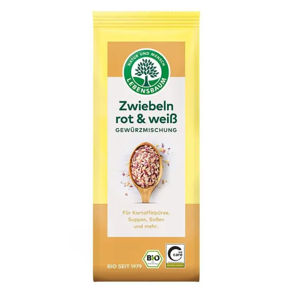 Ceapa alba si rosie deshidratata, eco - 55 g