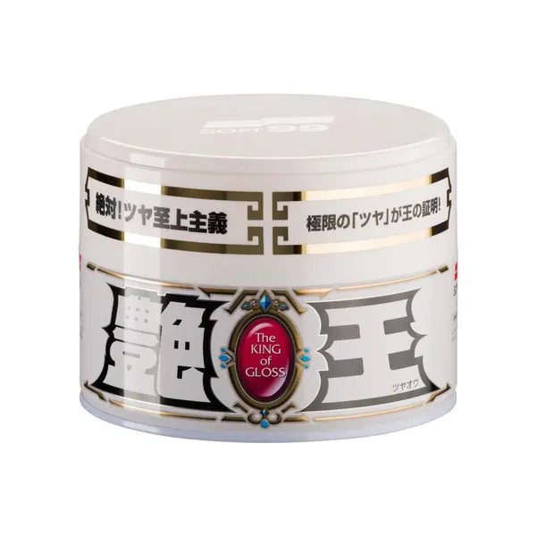 Ceara auto premium pentru culori deschise SOFT99 The King of Gloss White 300g