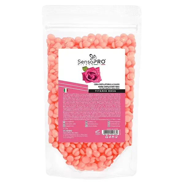 Ceara Epilat Elastica Granule SensoPRO Milano Titanio Rosa, 100g