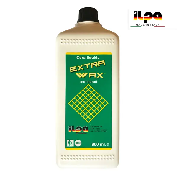 Ceara lichida pe baza de apa pentru granit, marmura si piatra naturala - Ilpa Extra Wax Aqua 0.90 L