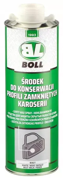 Ceara protectie cavitati BOLL 1L culoare alb