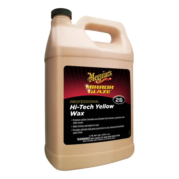 Ceara protectie MEGUIAR'S Hi-Tech Yellow WAX 3.79L