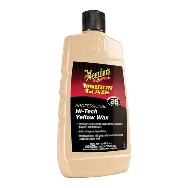 Ceara protectie MEGUIAR'S Hi-Tech Yellow WAX 473ml