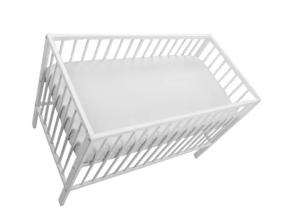 Cearceaf alb din bumbac cu elastic 90x40 cm