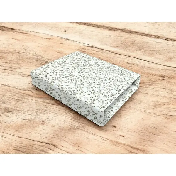 Cearceaf cu elastic MimiNu Premium Meadow pentru patut co-sleeper aurora 76x43 cm