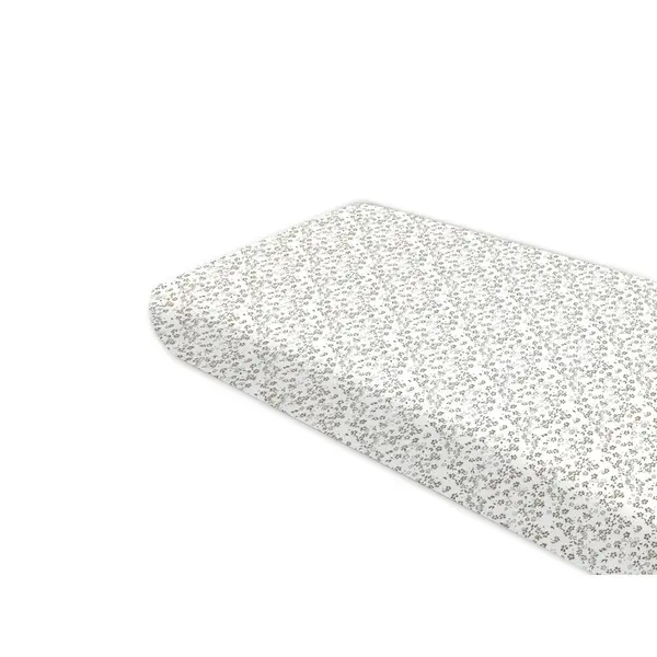 Cearceaf cu elastic, MimiNu, Premium, Pentru pat 160x80 cm, Din bumbac certificat Oeko Tex Standard 100, Meadow