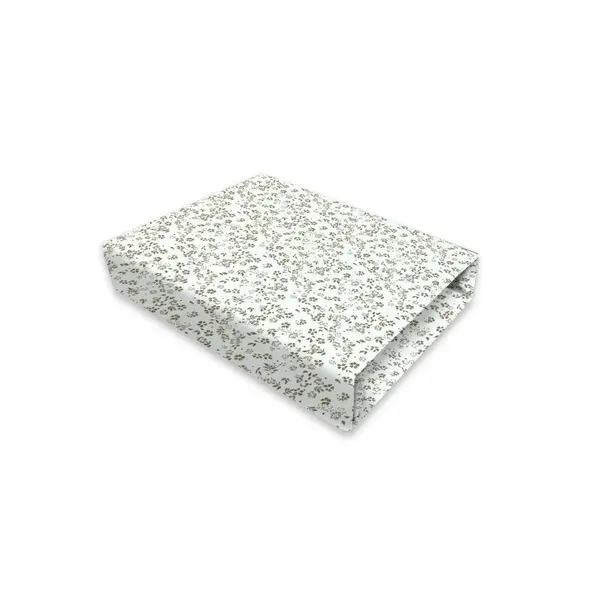Cearceaf cu elastic, MimiNu, Premium, Pentru patut leagan sau patut co-sleeper, Dimensiune 90x40 cm, Din bumbac certificat Oeko Tex Standard 100, Meadow