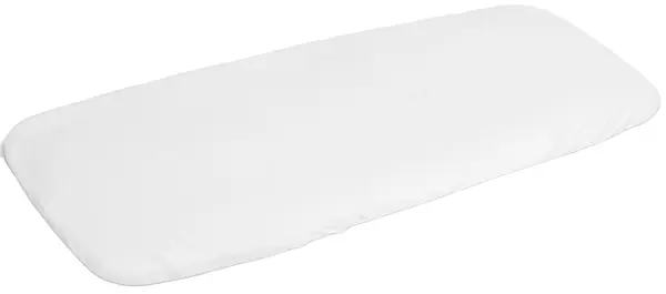 Cearceaf din bambus cu elastic Sensillo - Alb, 90 х 40 cm
