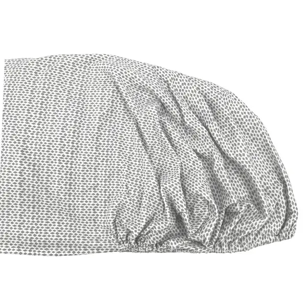 Cearceaf din jersey Little Geometry cu elastic 60x120 cm
