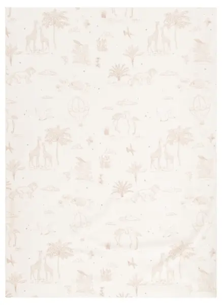 Cearșaf cu elastic pentru bebeluși Bimbidreams - NOE, 70 x 140 cm