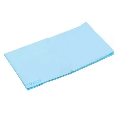 Cearsaf de pat pentru cresa 146 x 65 cm - albastru
