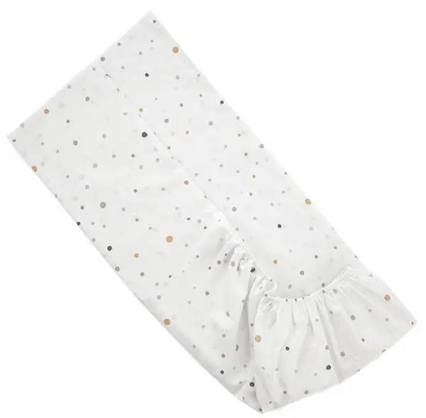 Cearșaf din ranfors cu elastic Lorelli - Happy Friends, 60 x 120 cm, albastru