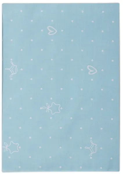 Cearșaf din ranfors Lorelli - 150 х 100 cm, albastru