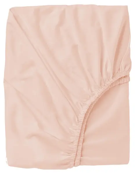 Cearșaf pentru bebeluși cu elastic Bimbidreams - Bambu Bam, 50 x 80 cm, Pink