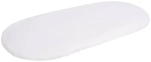 Cearșaf pentru pătuț Sensillo - Alb, 90 х 40 cm
