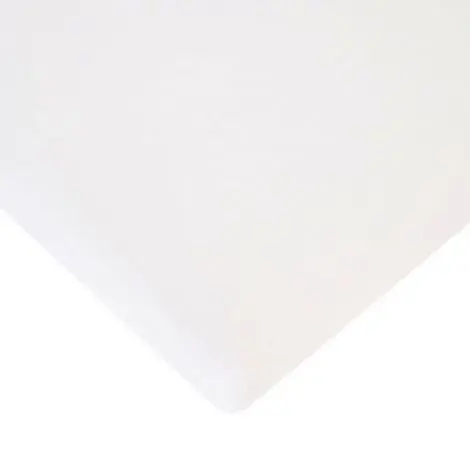 Cearsaf saltea 50x90 cm Childhome, Bumbac Organic Alb