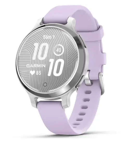 Ceas activity tracker Garmin Lily 2 Active, 38mm, curea silicon, Waterproof 5 ATM, GPS (Mov)