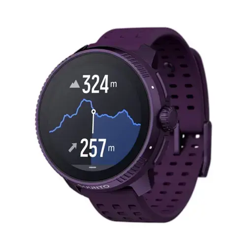Ceas activity tracker Suunto Race Titanium, Ecran AMOLED 1.43inch, Bluetooth, GPS, 32GB Flash, Altimetru, Ritm cardiac, Alerte meteo, Multisport (Mov)