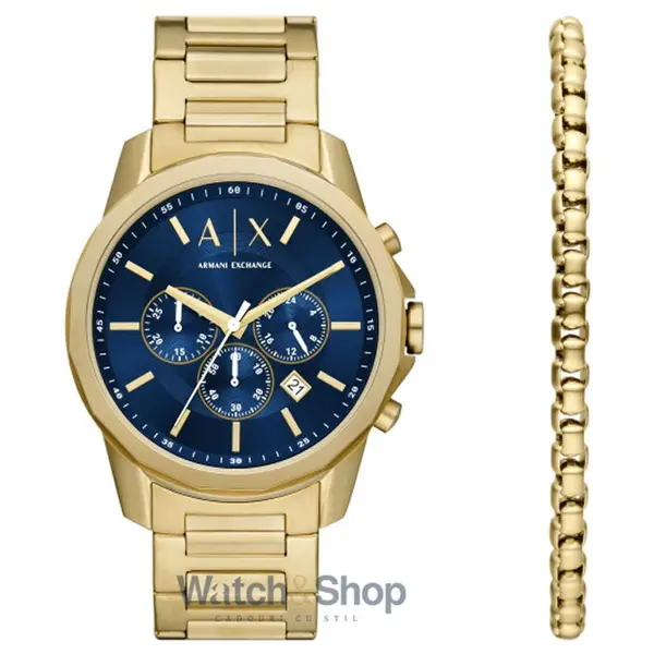 Ceas Armani Exchange A|X BANKS Special Pack + Bracelet AX7151SET