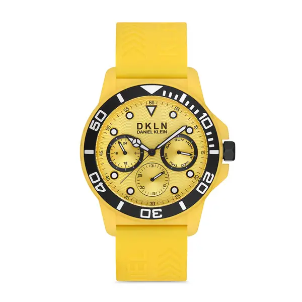 Ceas Bărbați Daniel Klein Premium cu Funcții Multiple - Galben