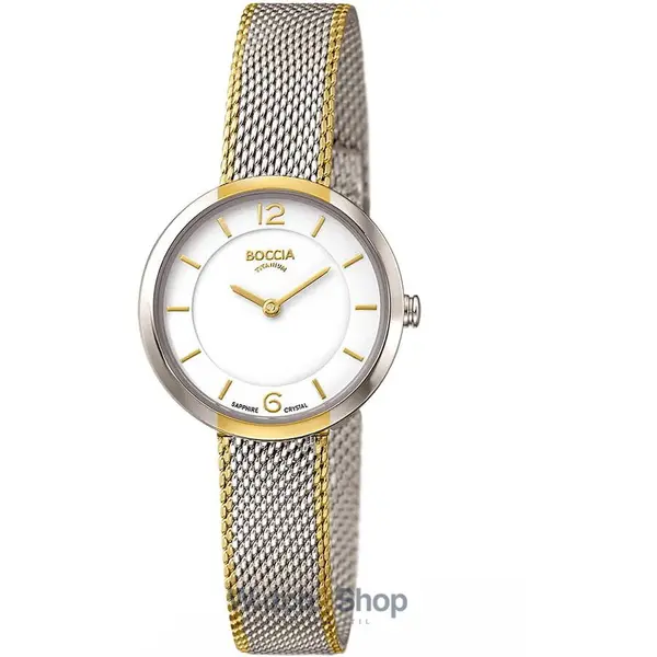 Ceas Boccia Boccia 3266-06 Ladies Watch Titanium 28mm 5ATM