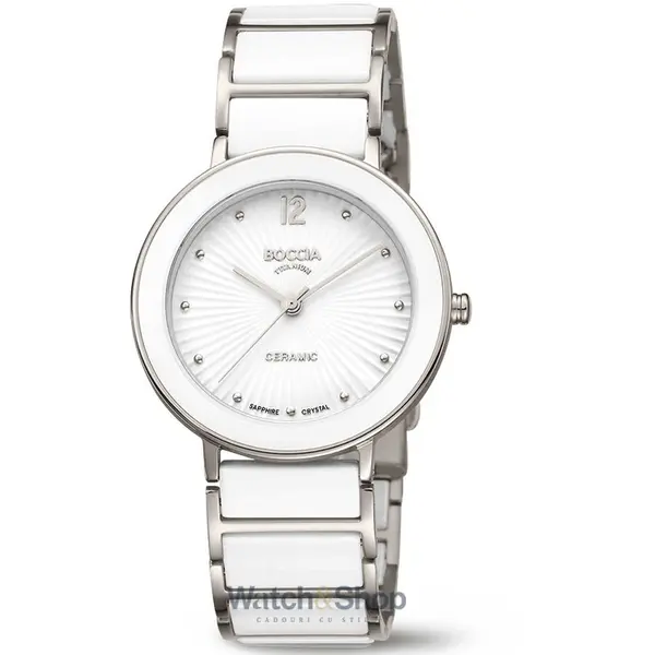 Ceas Boccia Boccia 3331-04 Ladies Watch Titanium Ceramic Sapphire crystal 34mm 5ATM