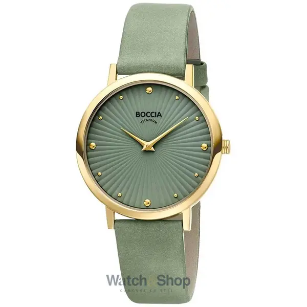 Ceas Boccia Boccia 3365-04 Ladies Watch Titanium 34mm 5ATM