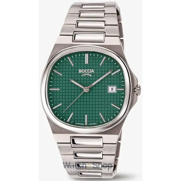 Ceas Boccia Boccia 3657-03 Mens Watch Titanium Sapphire crystal 39mm 5ATM