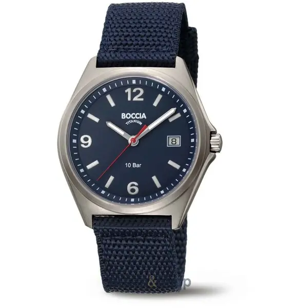 Ceas Boccia Boccia 3663-03 Mens Watch Titanium 39mm 10ATM