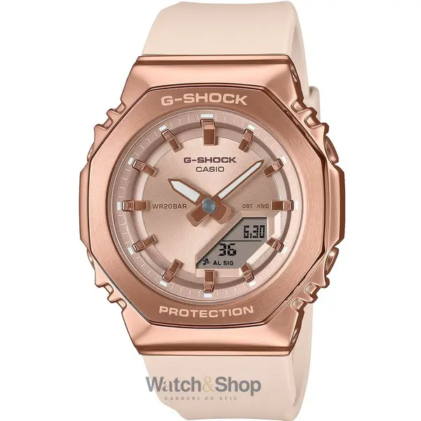 Ceas Casio Casio GM-S2110PG-4AER Ladies Watch G-Shock GM-S-Serie 40mm 20ATM