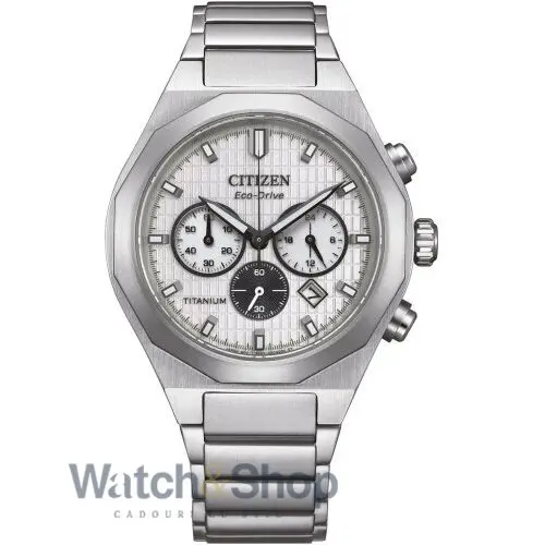 Ceas Citizen Citizen CA4690-51A Mens Watch Super-Titanium Zenshin Eco-Drive Chrono 41mm 10ATM