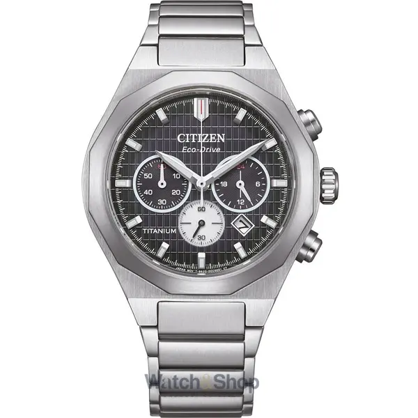Ceas Citizen Citizen CA4690-51E Mens Watch Super-Titanium Zenshin Eco-Drive Chrono 41mm 10ATM