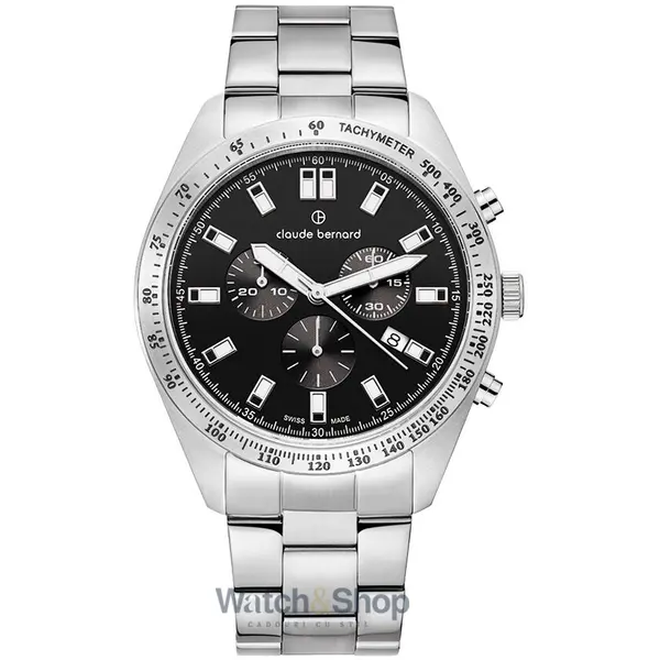 Ceas Claude Bernard Classic ST50 10247-3M-NIN Cronograf