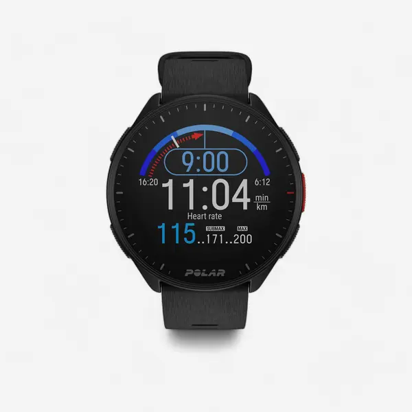 Ceas conectat cardio gps Polar Pacer negru