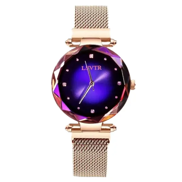 Ceas dama CD009 Albastru, Time to Time | 1 buc