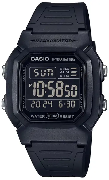 Ceas de bărbați Casio Collection - W-800H-1BVES