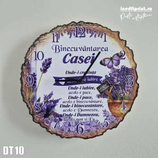 Ceas de perete Binecuvantarea Casei DT10