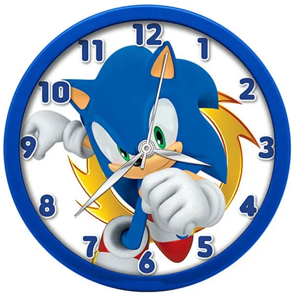 Ceas de perete Kids Euroswan - Sonic