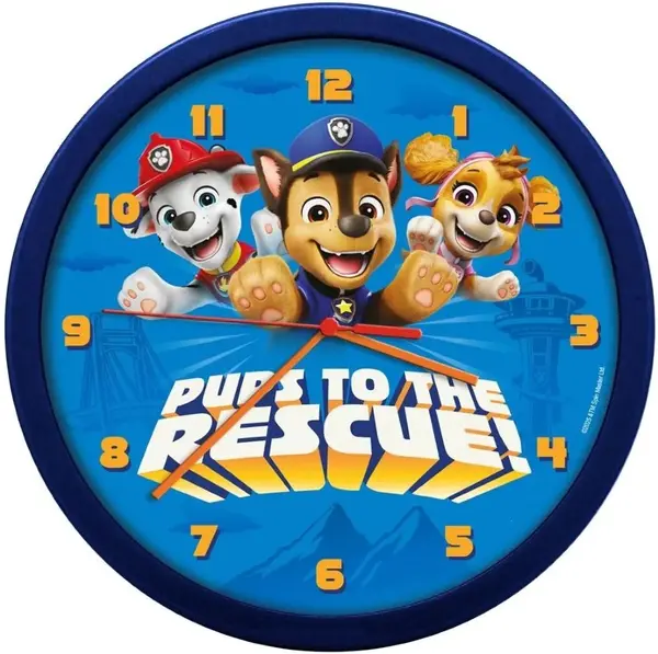 Ceas de perete Kids Licensing Paw Patrol