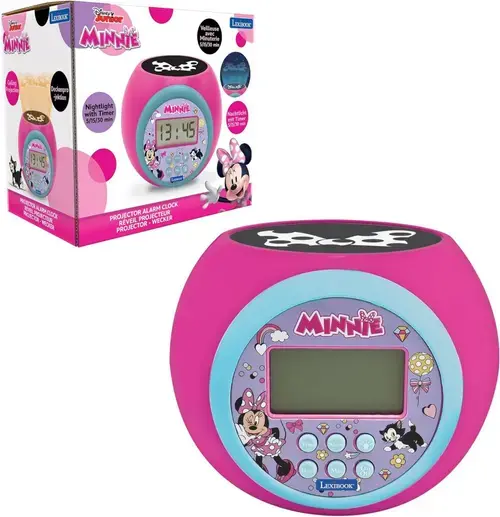 Ceas desteptator cu proiector, MINNIE M.