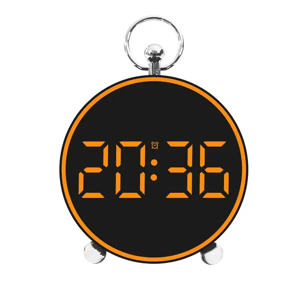 Ceas desteptator digital LED 4,4" cu afisaj color, comanda vocala si alarme personalizabile - trezeste ecranul prin bataie din palme
