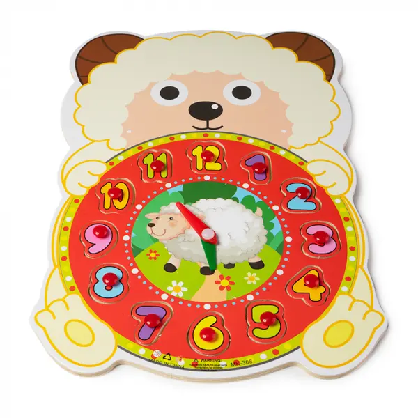 Ceas din Lemn tip Puzzle - Oita - Nurio