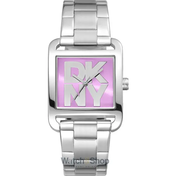 Ceas DKNY DKNY DK1L001M0035 Ladies Watch City Maxi Silver 37mm 3ATM