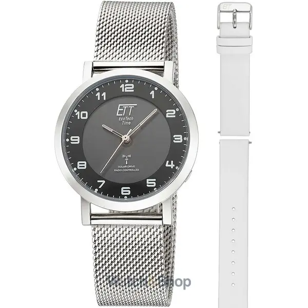 Ceas ETT Eco Tech Time ETT Eco Tech Time ELS-11625-22MS Ladies Watch Atacama Solar Radio Controlled 36mm 5ATM