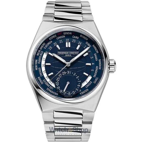 Ceas Frederique Constant Frederique Constant FC-718N4NH6B Highlife Worldtimer Automatic Mens Watch