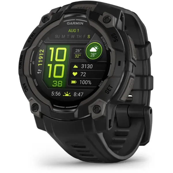 Ceas Instinct 3 Amoled Black 45mm