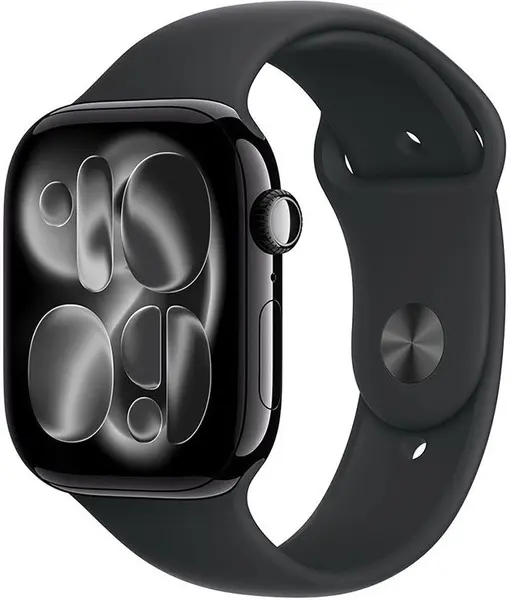 Ceas inteligent Apple - Watch S11 Cellular, 42 mm, S/M, Jet Black Aluminium/Black