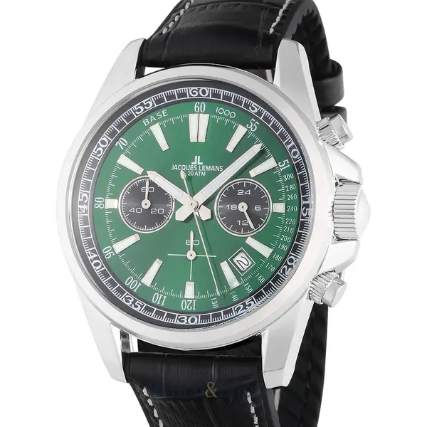 Ceas Jacques Lemans Jacques Lemans 1-2117T Liverpool Mens Chronograph 44mm 20ATM