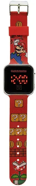 Ceas LED Kids Euroswan - Super Mario