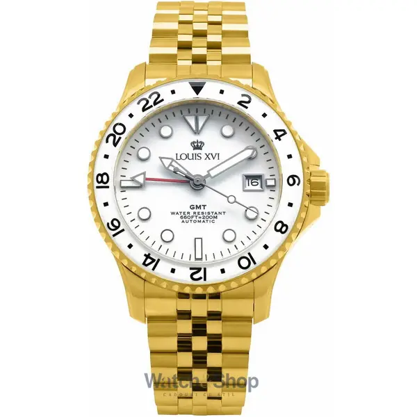 Ceas Louis XVI Louis XVI LXVI1431 Mens Watch Mirabeau Automatic GMT 41mm 20ATM